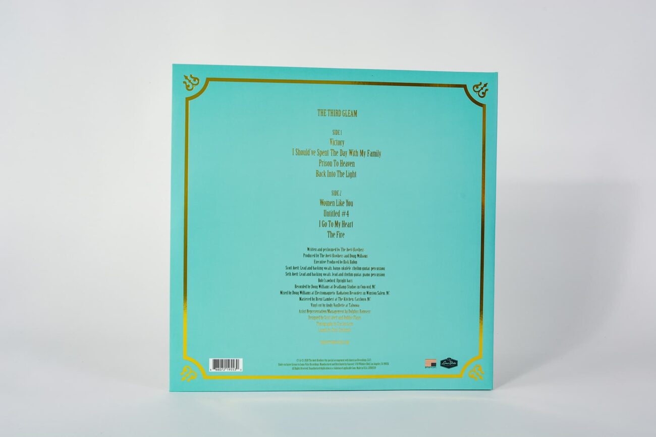 12in Single LP with Gatefold Jacket Back