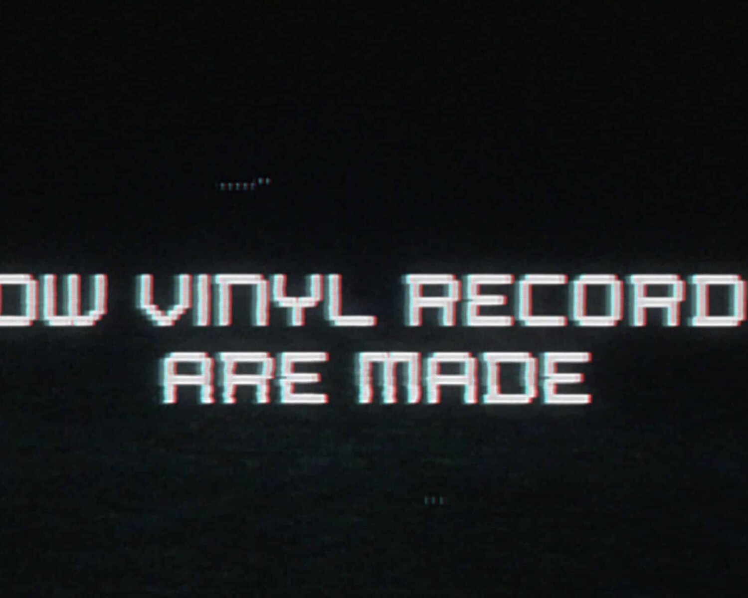 how vinyl records are made