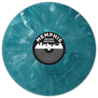 Vinyl Record Color Option Silver Teal